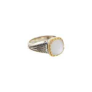Konstantino Silver & 18K Crystal Doublet Ring